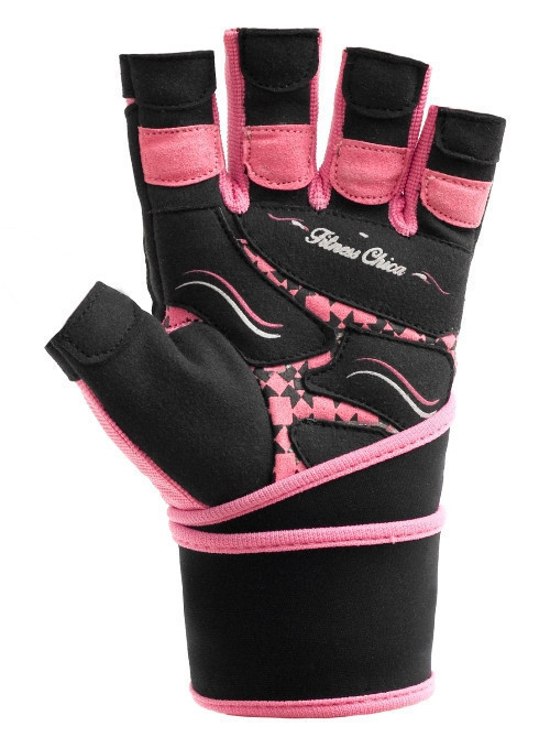 Перчатки для фитнеса и тяжелой атлетики Power System Fitness Chica женские PS-2710 Pink L