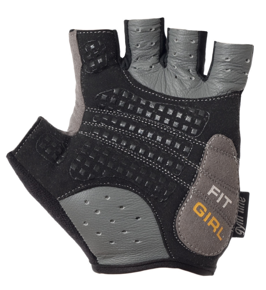 Перчатки для фитнеса и тяжелой атлетики Power System Fit Girl Женские PS-2900 Black/Grey M