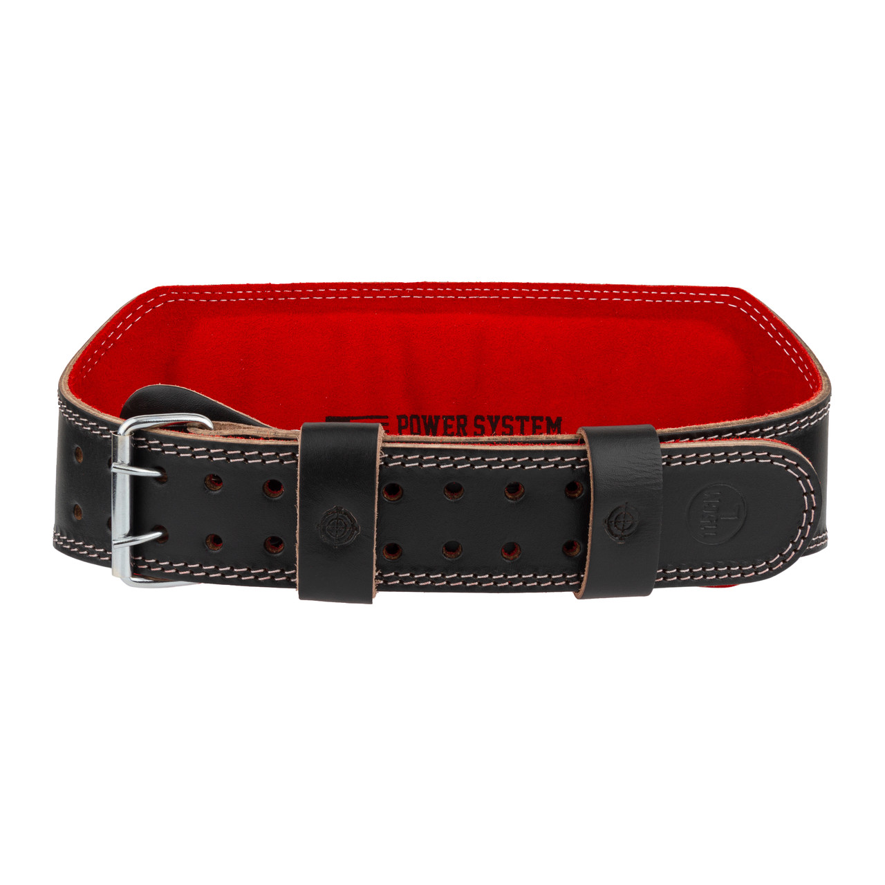 Пояс для тяжелой атлетики Power System Elite PS-3030 Black/Red L