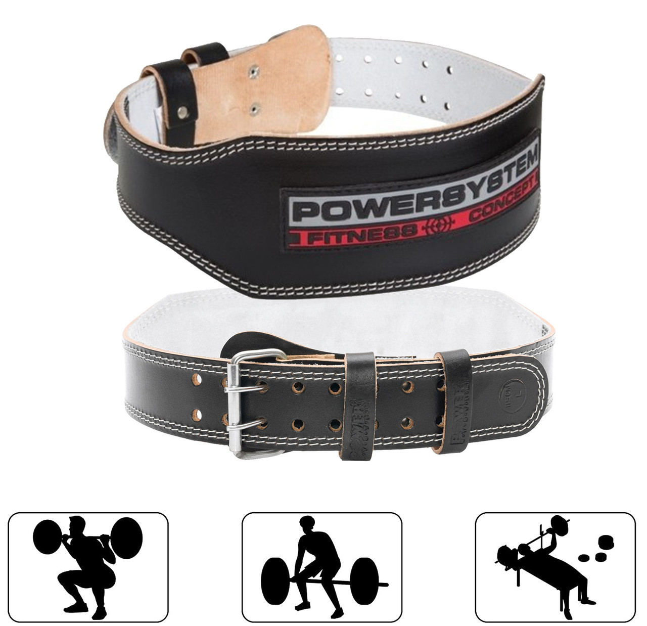 Пояс для тяжелой атлетики Power System PS-3100 Power Black L