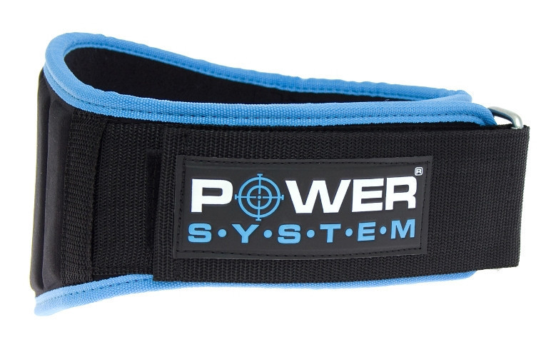 Неопреновый пояс для тяжелой атлетики Power System Woman’s Power PS-3210 Blue XS