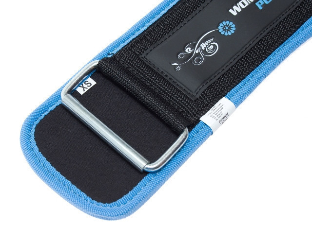 Неопреновый пояс для тяжелой атлетики Power System Woman’s Power PS-3210 Blue M