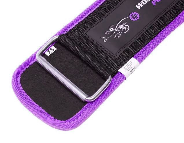 Неопреновый пояс для тяжелой атлетики Power System Woman’s Power PS-3210 Purple XS