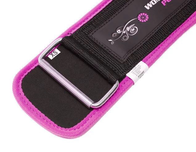 Неопреновый пояс для тяжелой атлетики Power System Woman’s Power PS-3210 Pink S