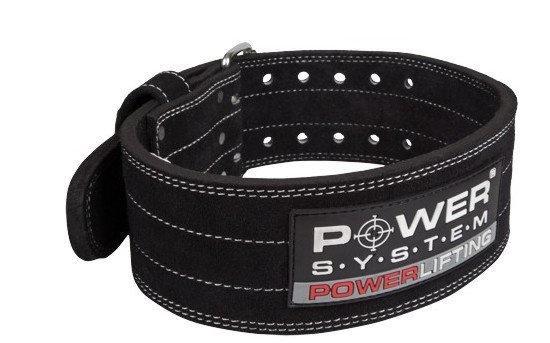 Пояс для пауэрлифтинга Power System Power Lifting PS-3800 Black M