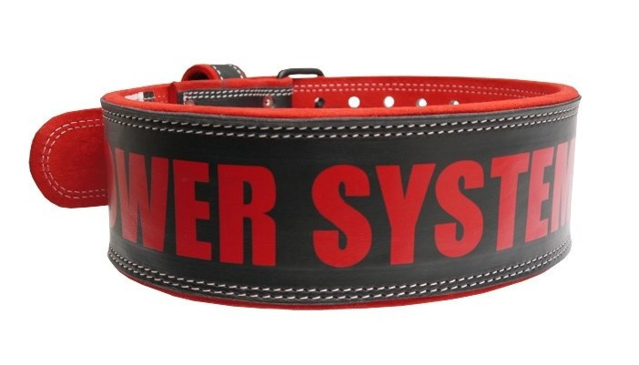 Пояс для тяжелой атлетики Power System Beast PS-3830 Black/Red L