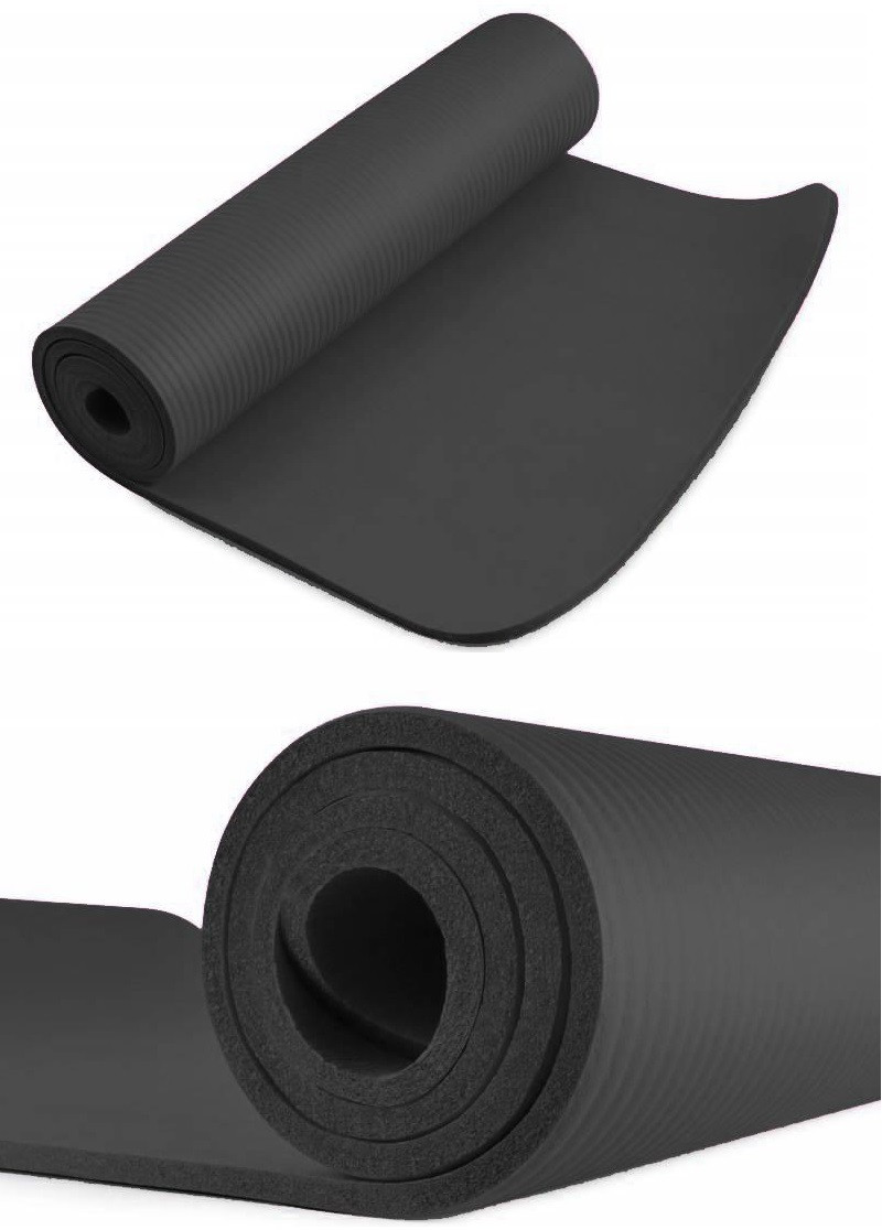 Коврик для йоги и фитнеса Power System PS-4017 Fitness-Yoga Mat Black
