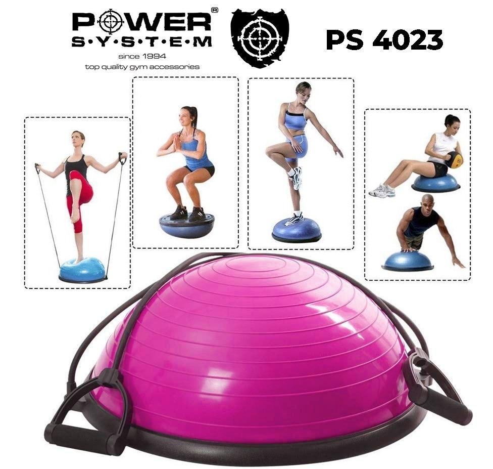 Балансировочная платформа Power System Balance Ball Set PS-4023 Pink