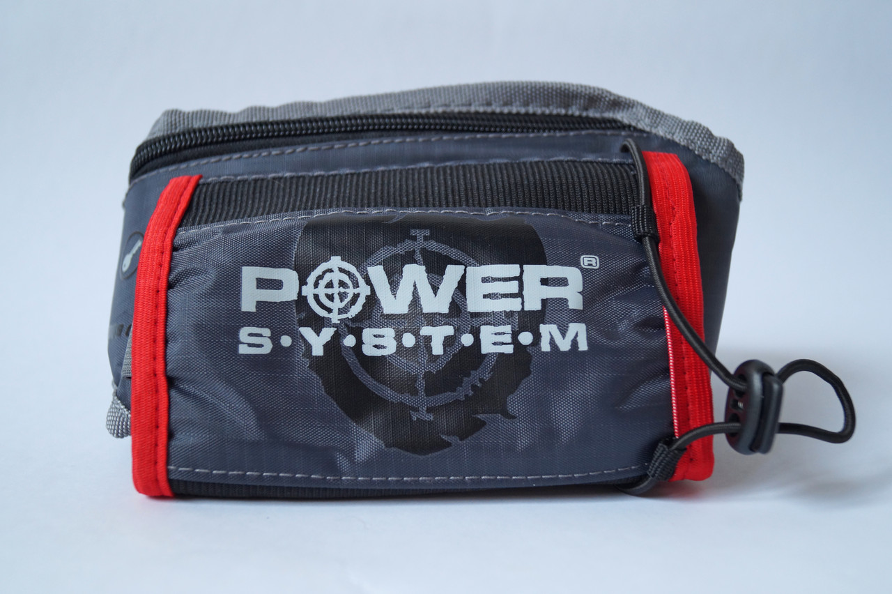 Сумка набедренная Power System Sport Belt Bag Gym Mate PS-7001 Grey/Pink