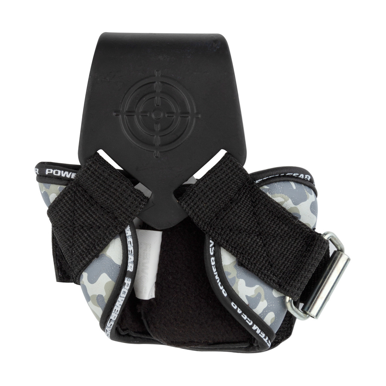 Крюки для тяги на запястья Power System Hooks Camo PS-3370 Black/Grey L
