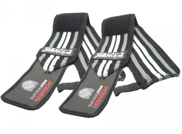 Кистевые бинты Power System Wrist Wraps PS-3500 Grey/Black