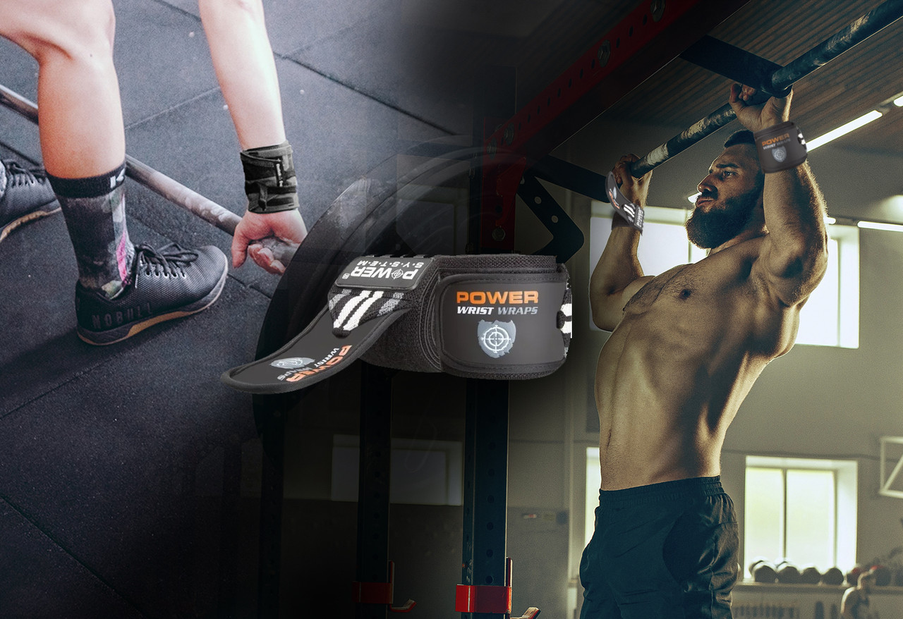 Кистевые бинты Power System Wrist Wraps PS-3500 Grey/Black