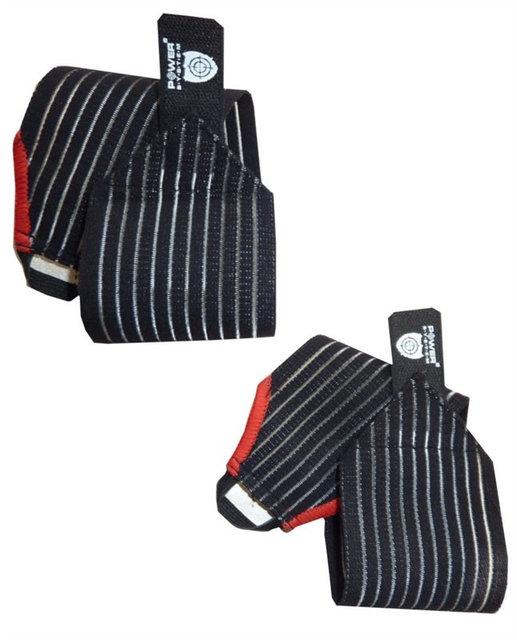 Кистевые бинты Power System Elastic Wrist Support PS-6000 Black/Red