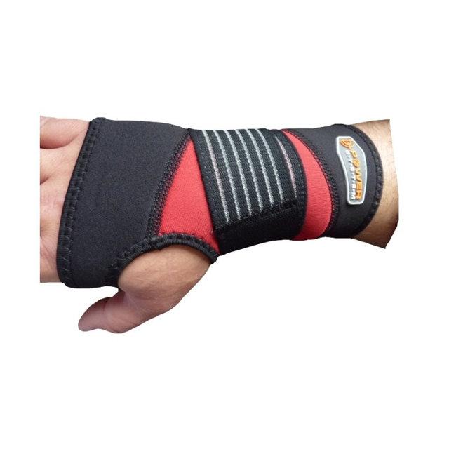 Кистевой бинт Power System Neo Wrist Support PS-6010 Black/Red