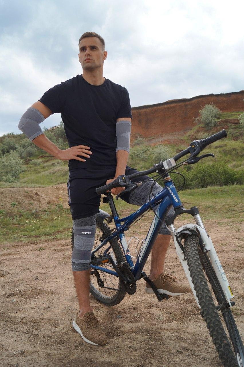 Налокотники спортивные Power System Elbow Support PS-6001 Grey XL