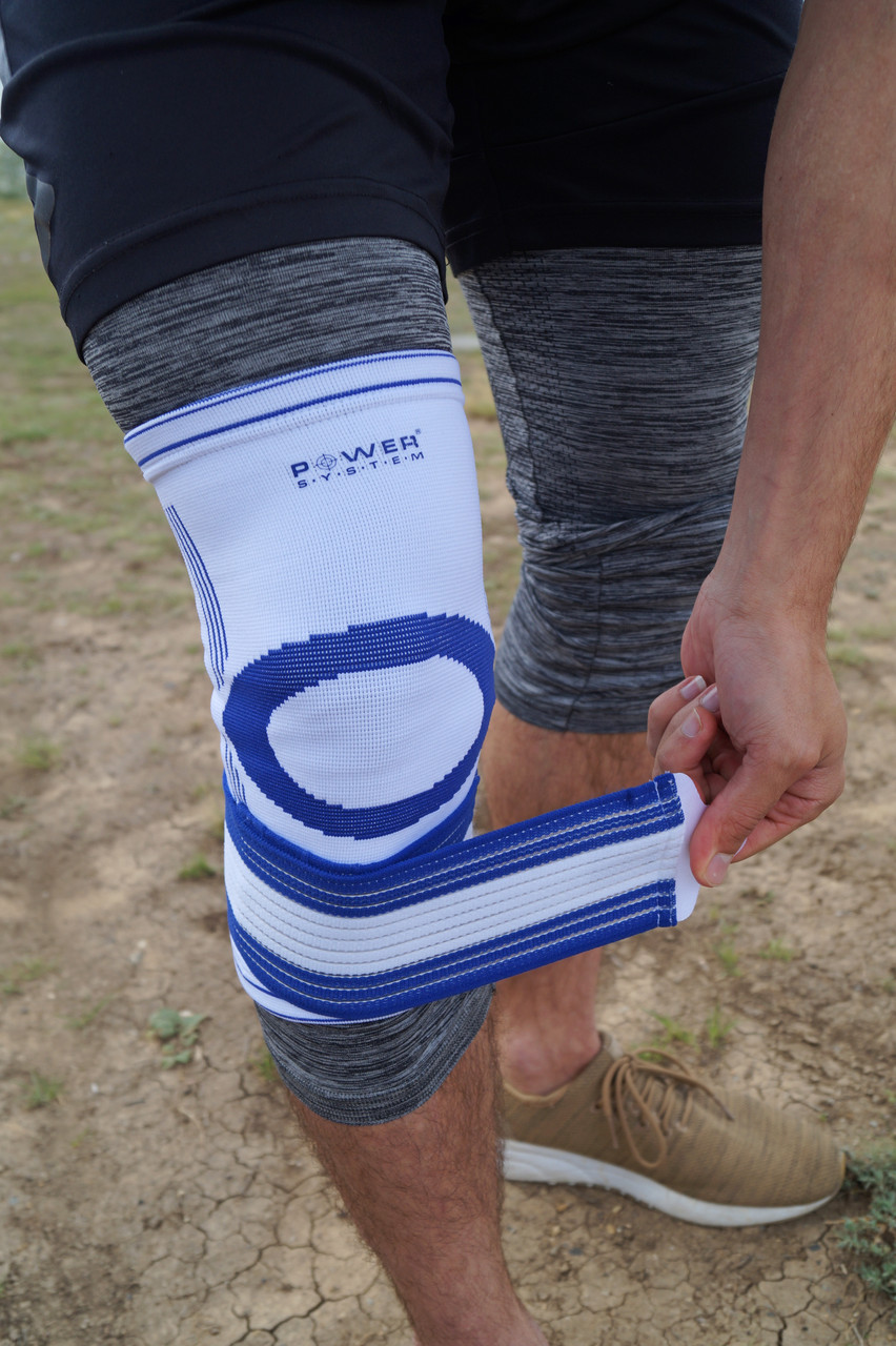 Наколенник спортивный Power System Knee Support Pro PS-6008 Blue/White S/M
