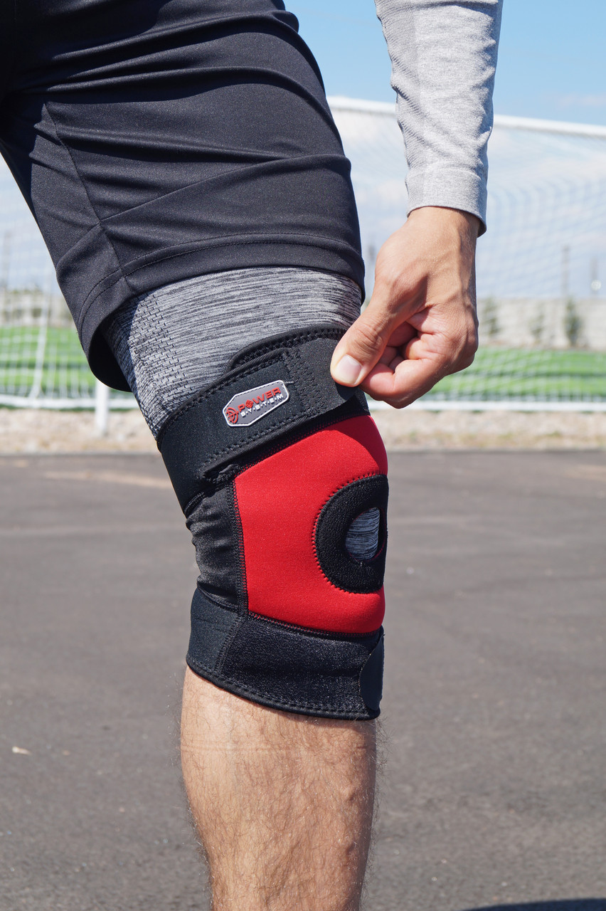 Наколенник спортивный Power System Neo Knee Support PS-6012 Black/Red XL