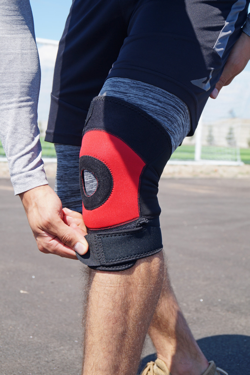 Наколенник спортивный Power System Neo Knee Support PS-6012 Black/Red XL