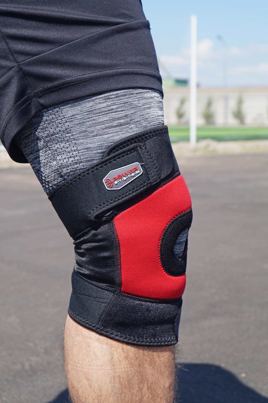 Наколенник спортивный Power System Neo Knee Support PS-6012 Black/Red XL