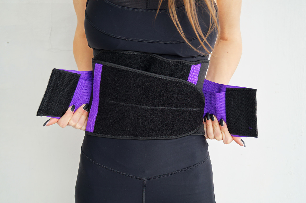Пояс для поддержки спины Power System Waist Shaper PS-6031 Purple L/XL