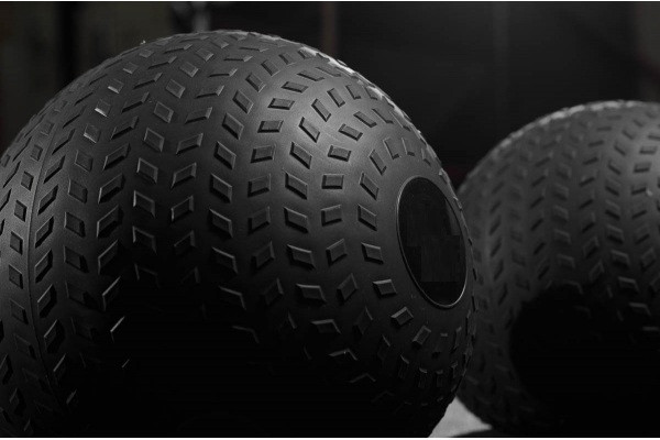 Мяч SlamBall для кроссфита и фитнеса Power System PS-4116 10 кг рифленый