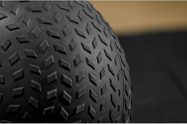 Мяч SlamBall для кроссфита и фитнеса Power System PS-4116 10 кг рифленый