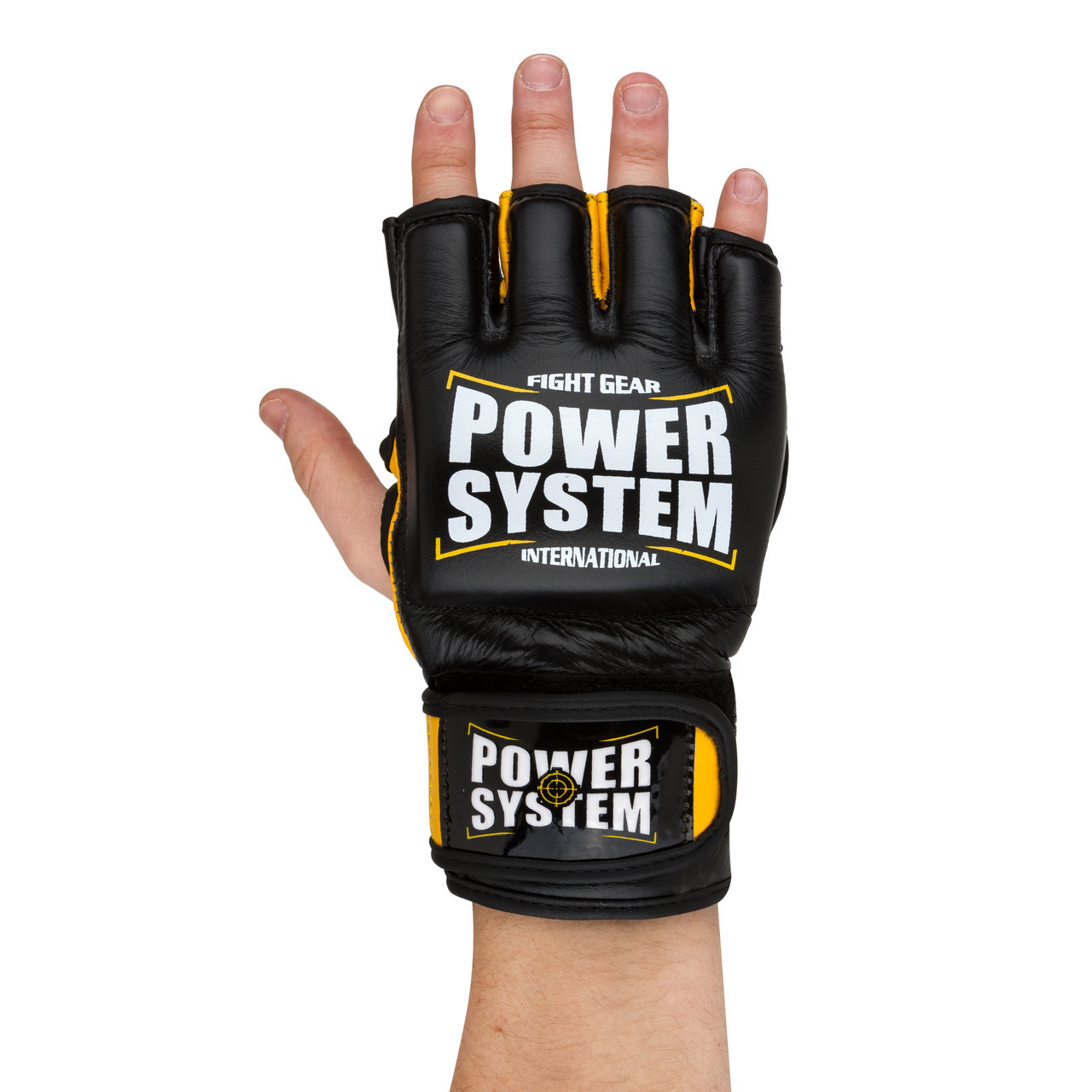 Перчатки для ММА Power System PS 5010 Katame Evo Black/Yellow S/M