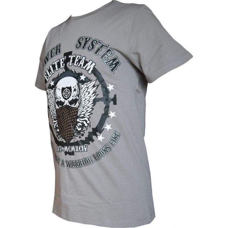 Футболка для фитнеса и бодибилдинга Power System PS-8004 Desperados Grey L