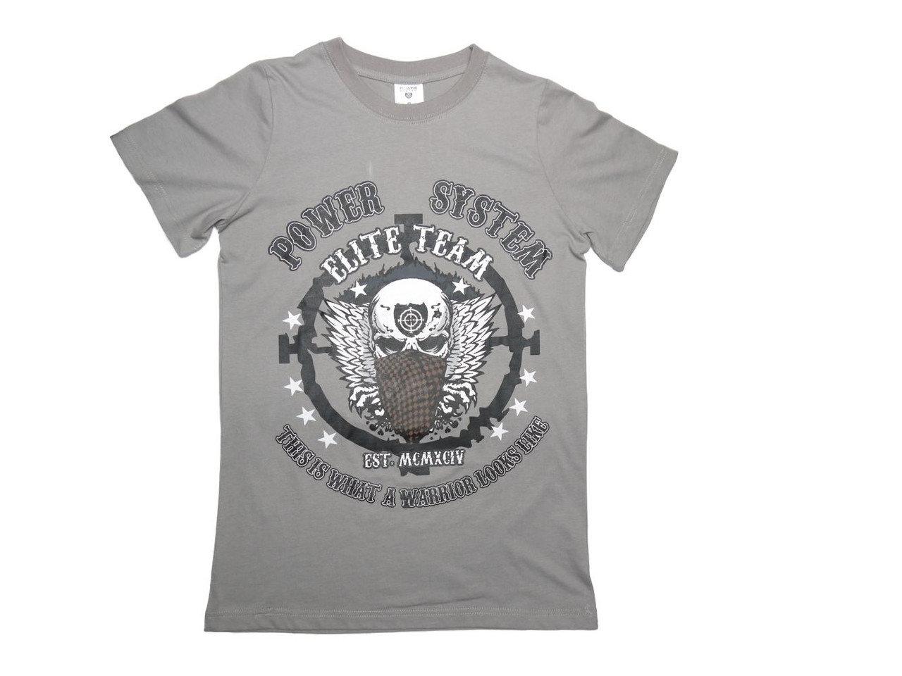 Футболка для фитнеса и бодибилдинга Power System PS-8004 Desperados Grey XL