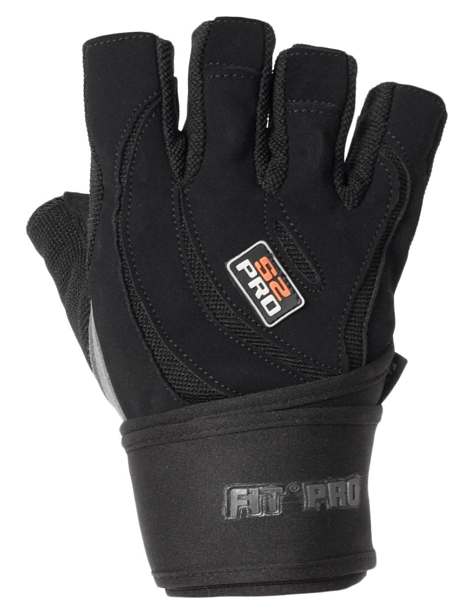 Перчатки для тяжелой атлетики Power System S2 Pro FP-04 Black M