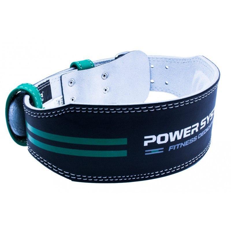 Пояс для тяжелой атлетики Power System Dedication PS-3260 Black/Green M