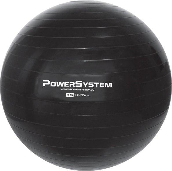 Мяч для фитнеса и гимнастики Power System PS-4013 Pro Gymball 75 cm Black