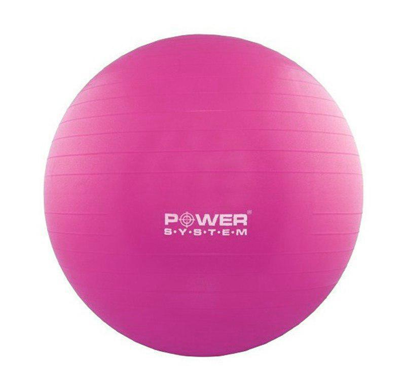 Мяч для фитнеса и гимнастики Power System PS-4013 Pro Gymball 75 cm Pink