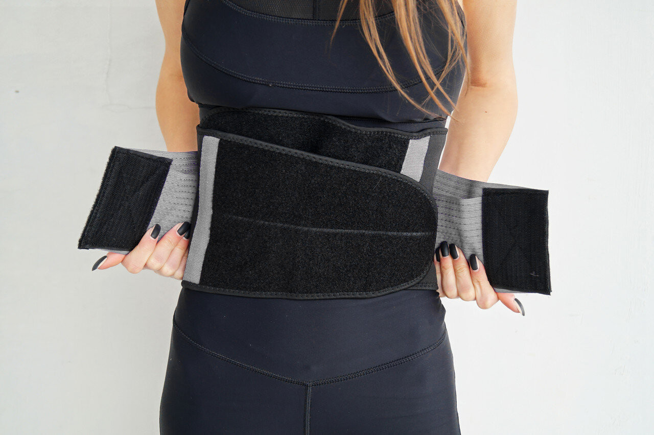 Пояс для поддержки спины Power System Waist Shaper PS-6031 Grey L/XL