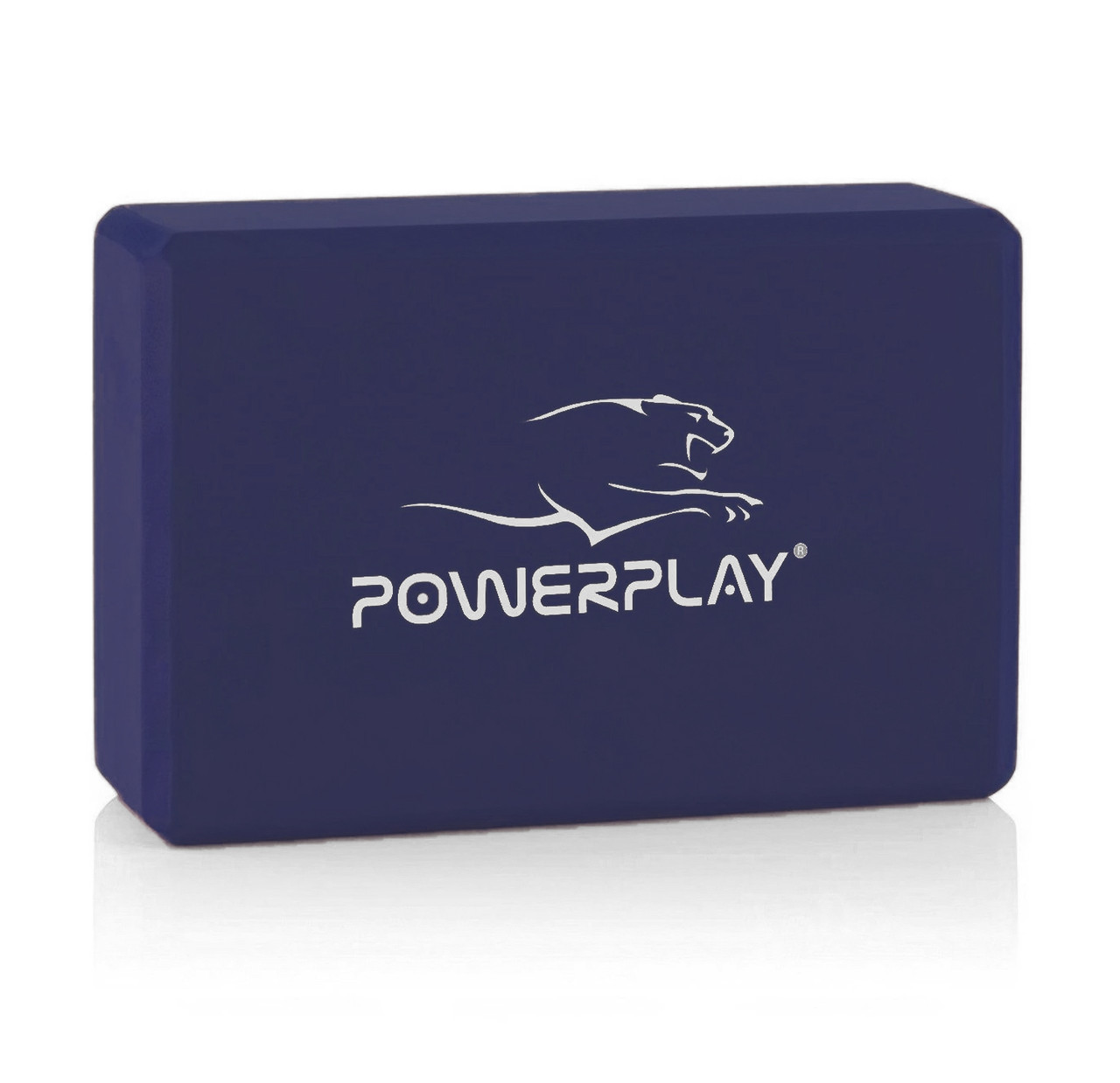 Блок для йоги PowerPlay 4006 Yoga Brick Темно-синий