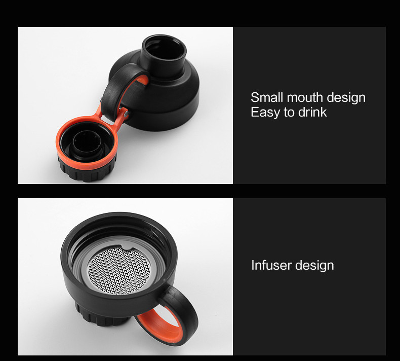 Бутылка для воды CASNO 500 мл KXN 1234 Серая