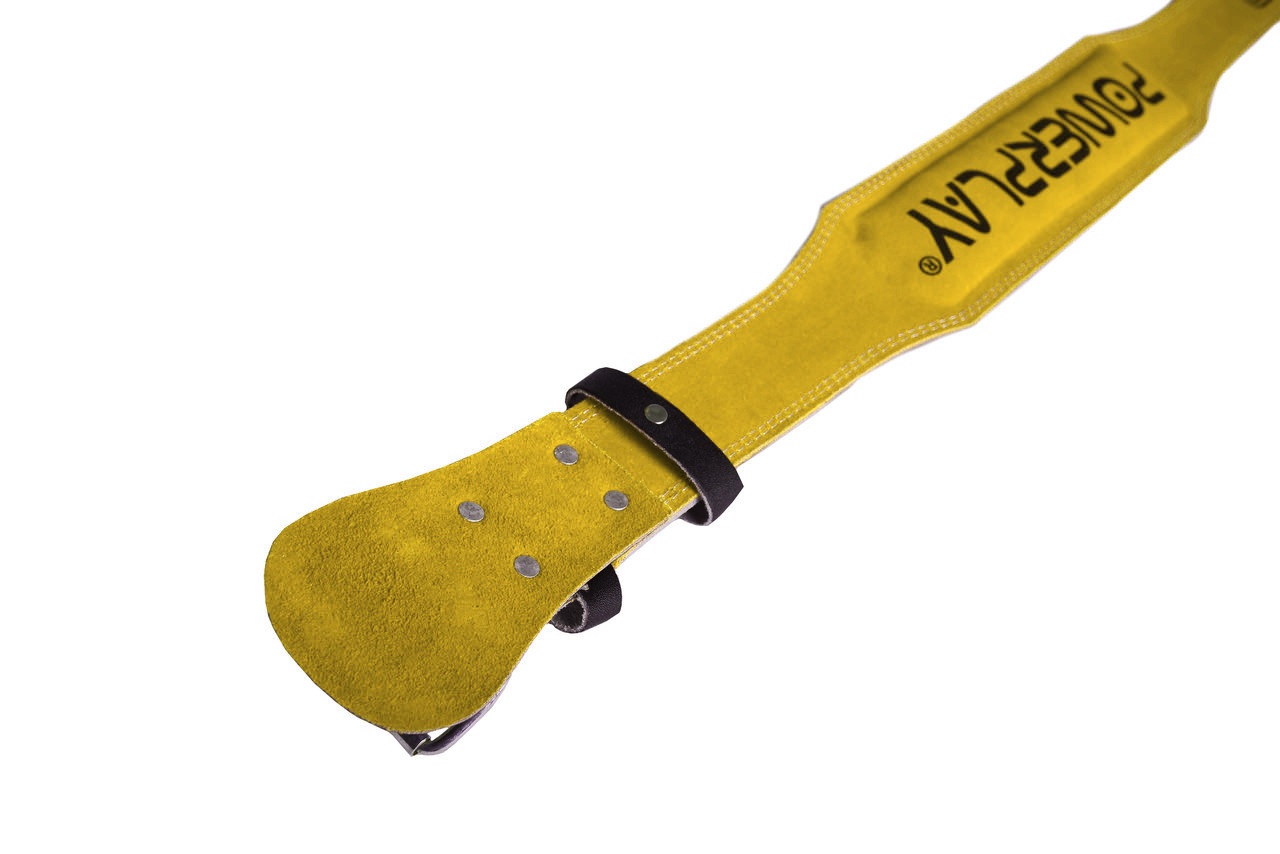 Пояс для важкої атлетики PowerPlay 5085 Чорно-Жовтий M