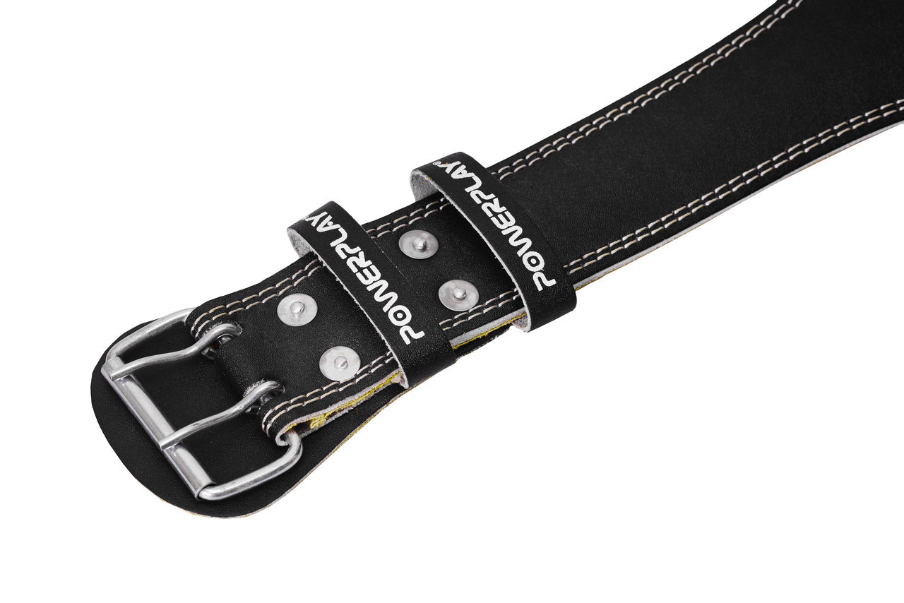 Пояс для важкої атлетики PowerPlay 5085 Чорно-Жовтий M