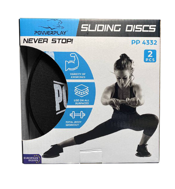 Диски для ковзання PowerPlay 4332 Sliding Disk Чорні