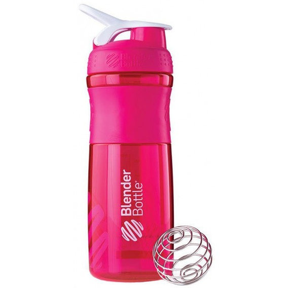 Спортивная бутылка-шейкер BlenderBottle SportMixer 28oz/820ml розовый (ORIGINAL)