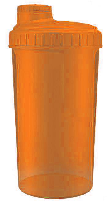 Шейкер спортивный Shaker360 700ml TR Orange NEON