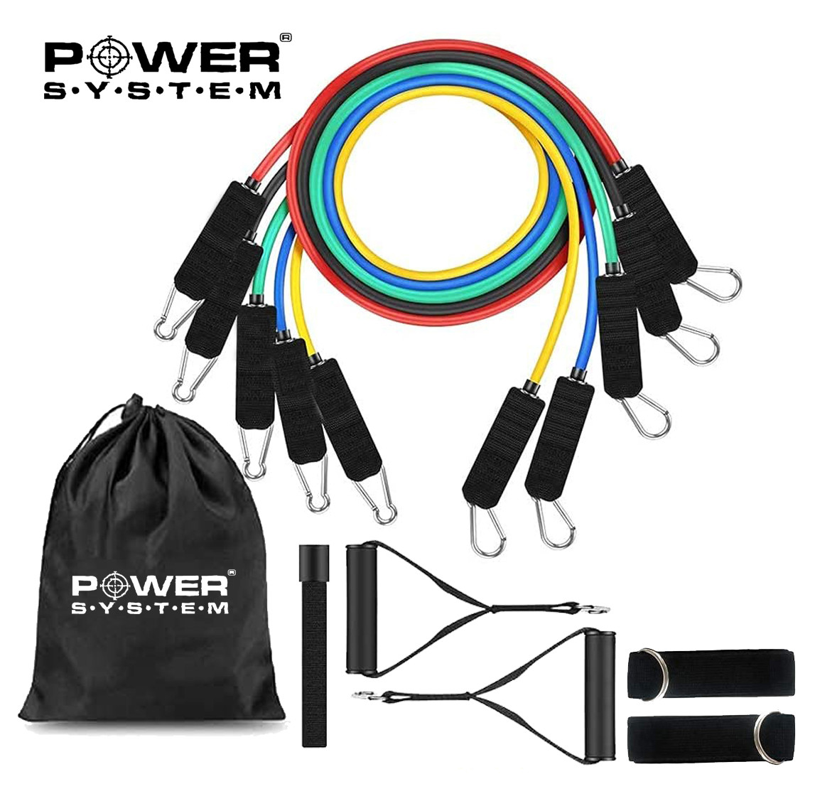 Универсальный набор трубчатых эспандеров Power System PS-4099 Total Expander Set