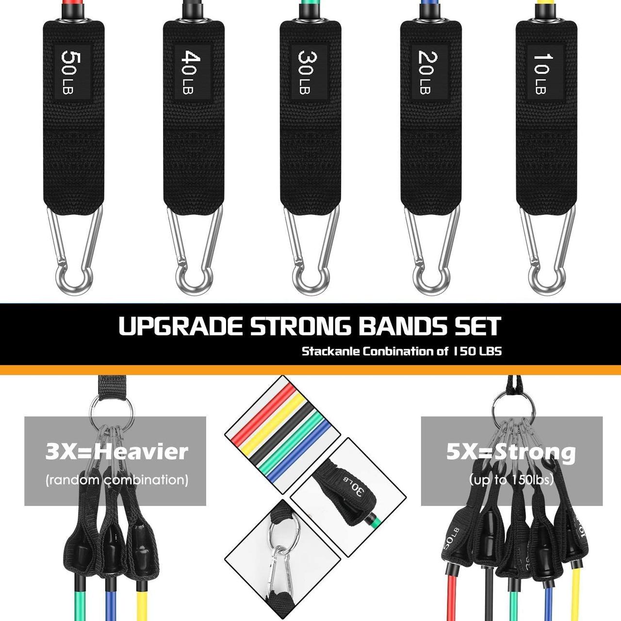 Универсальный набор трубчатых эспандеров Power System PS-4099 Total Expander Set