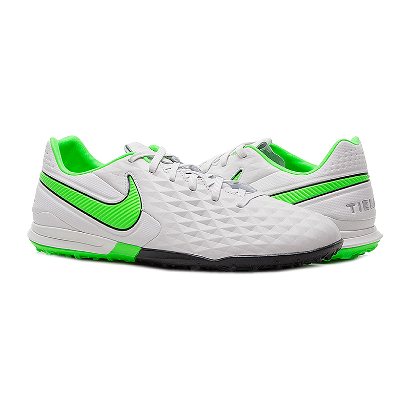 Бутси Nike Tiempo Legend 8 Pro TF Унісекс р.41 Салатовий/Білий