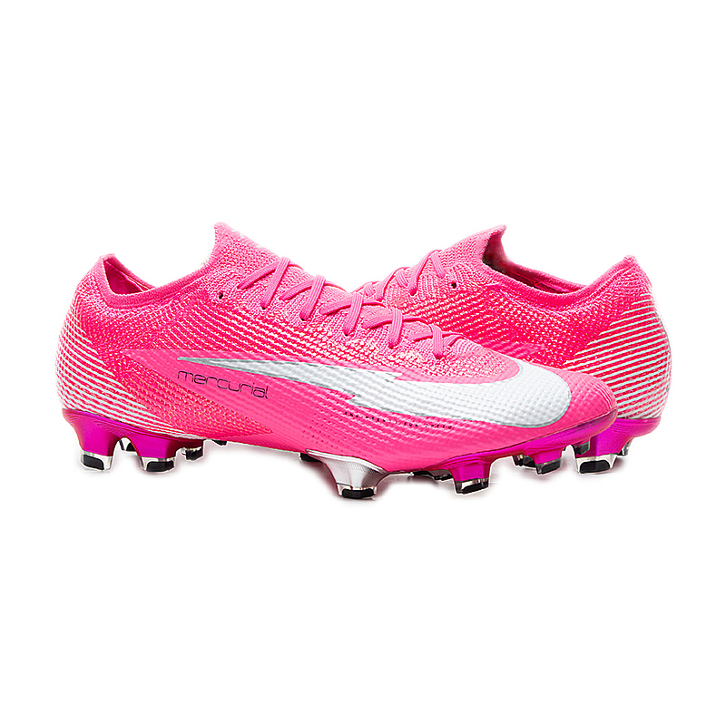 Бутси Nike VAPOR 13 ELITE KM FG Унісекс р.47 Рожевий