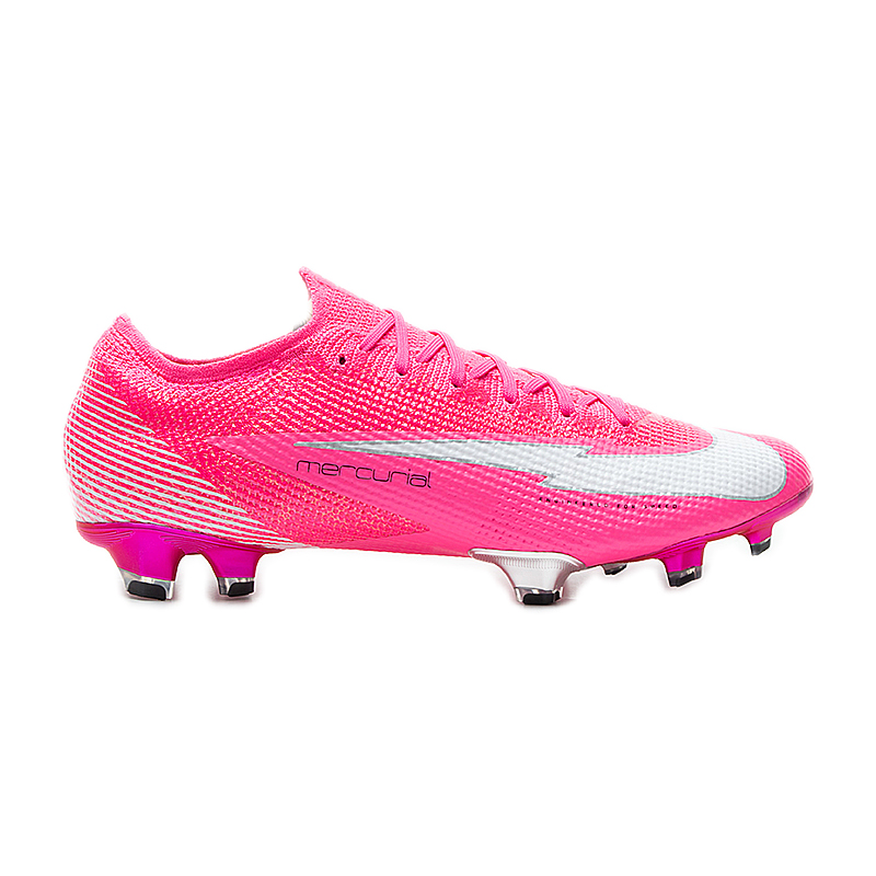 Бутси Nike VAPOR 13 ELITE KM FG Унісекс р.47 Рожевий