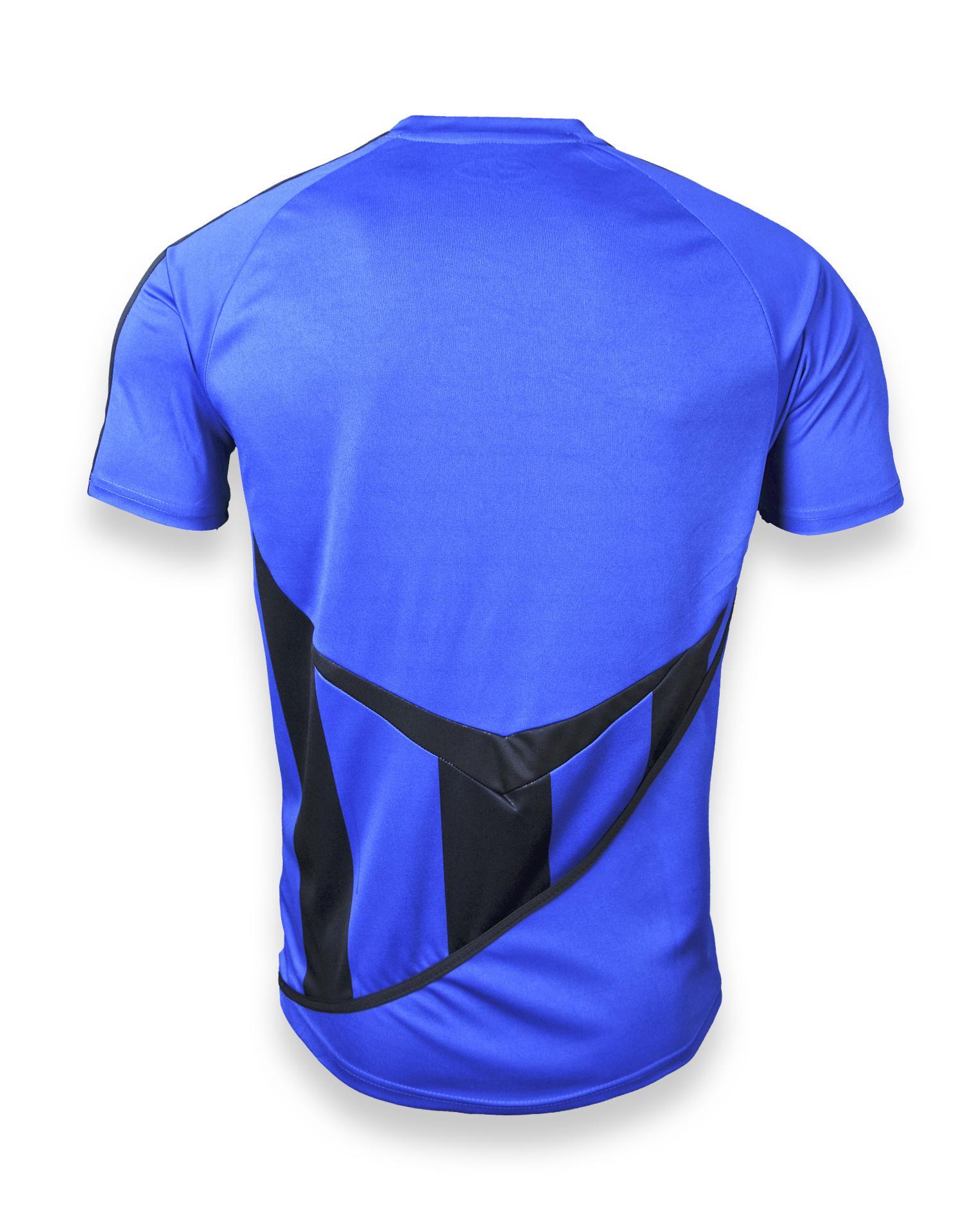 Футбольная форма Europaw 001 сине-черная-1 [XS]