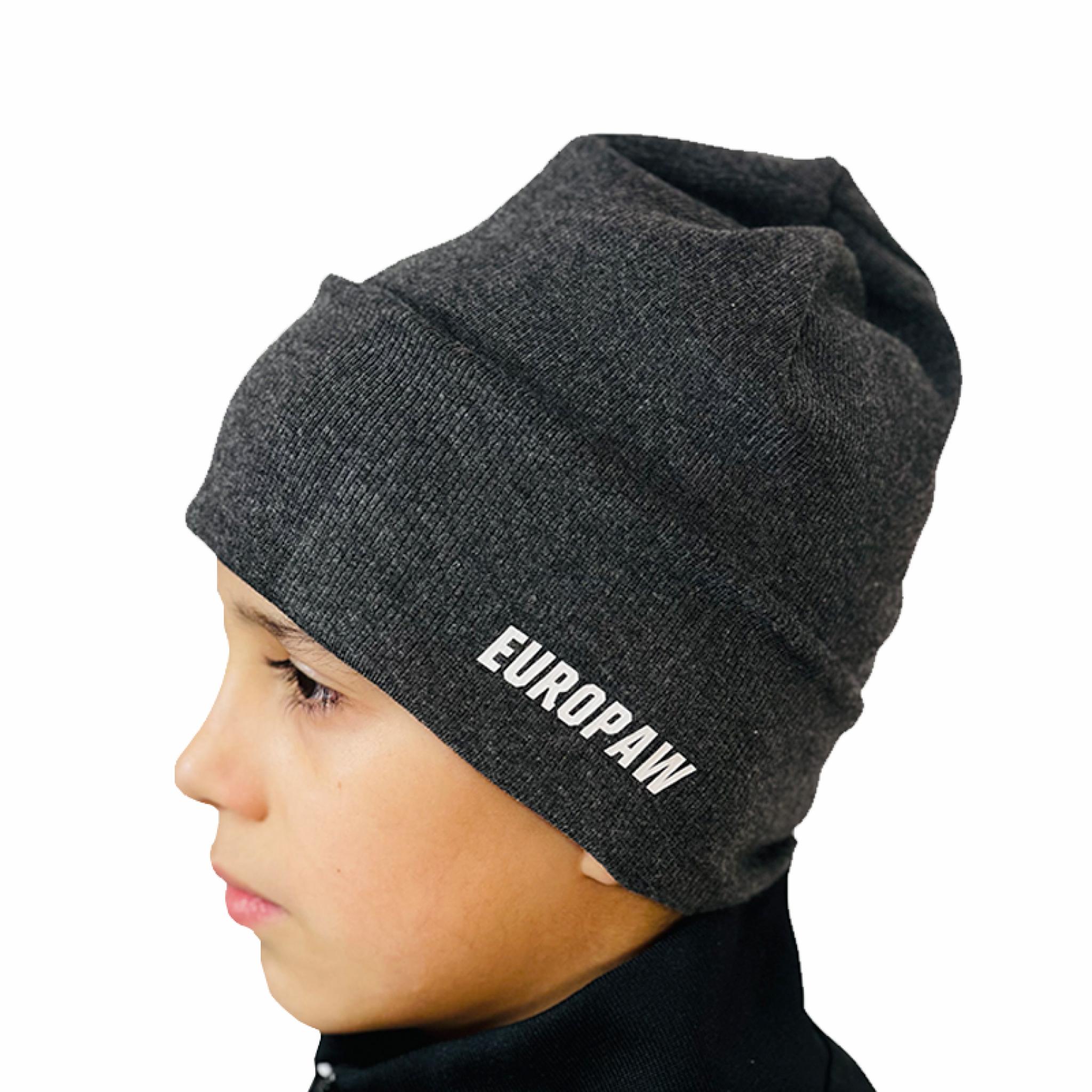 Шапка спортивная Europaw Серый [52-56cm]