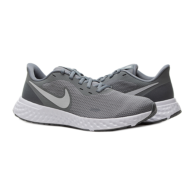 Кросівки Nike Revolution 5 Чоловіча р.45 Білий/Сірий