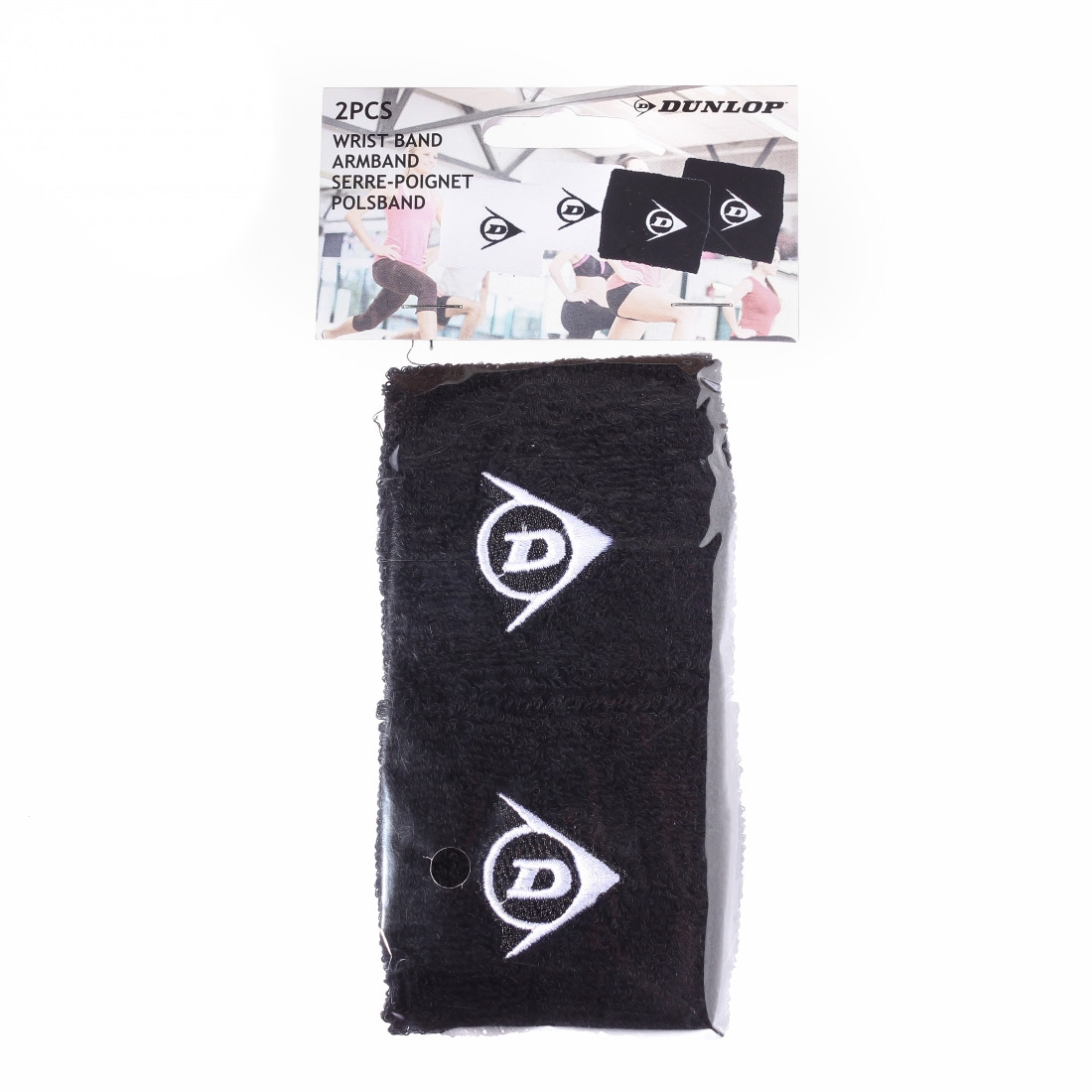 Напульсник пара  Dunlop  Wrist band 2pcs черный
